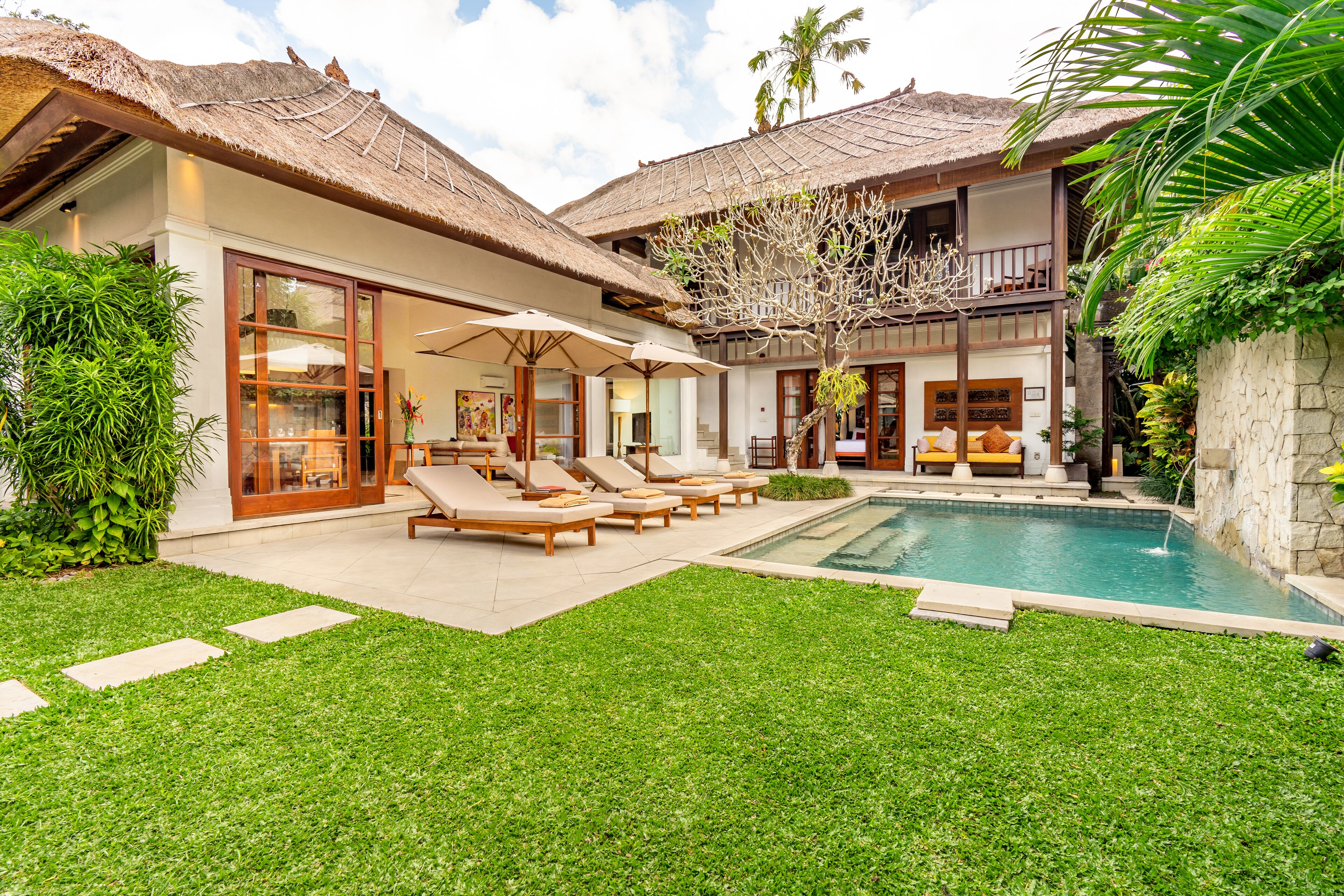 Villa, 4 chambres, piscine privée (Villa Umarya) | 3 chambres, draps en coton égyptien, literie de qualité