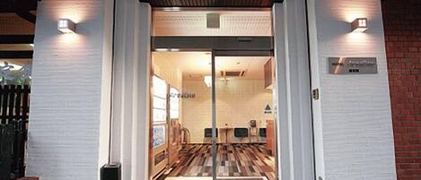 Entrada de la propiedad