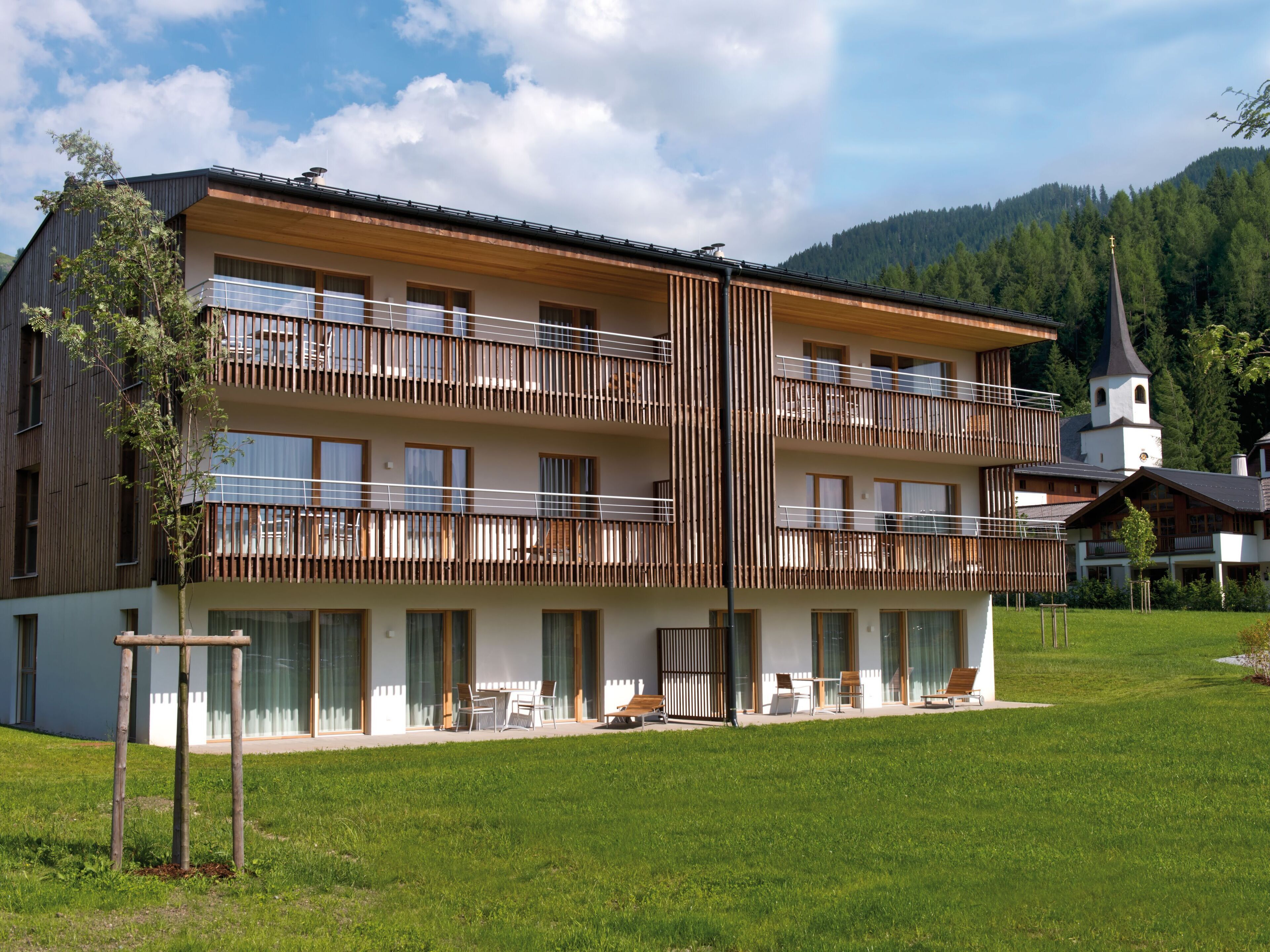 Fassade der Unterkunft