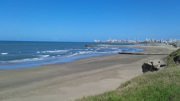 Vlak bij het strand