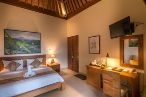 Suite Garden | 이집트산 면 시트, 고급 침구, 필로우탑 침대, 미니바