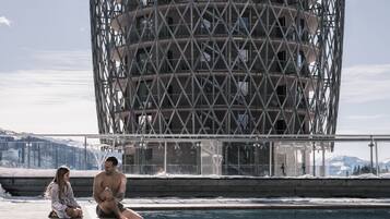 2 outdoor pools, pool umbrellas, sun loungers