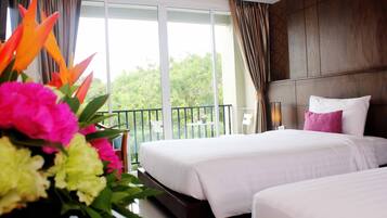 Superior Twin Room | Egyptian cotton sheets, premium bedding, in-room safe