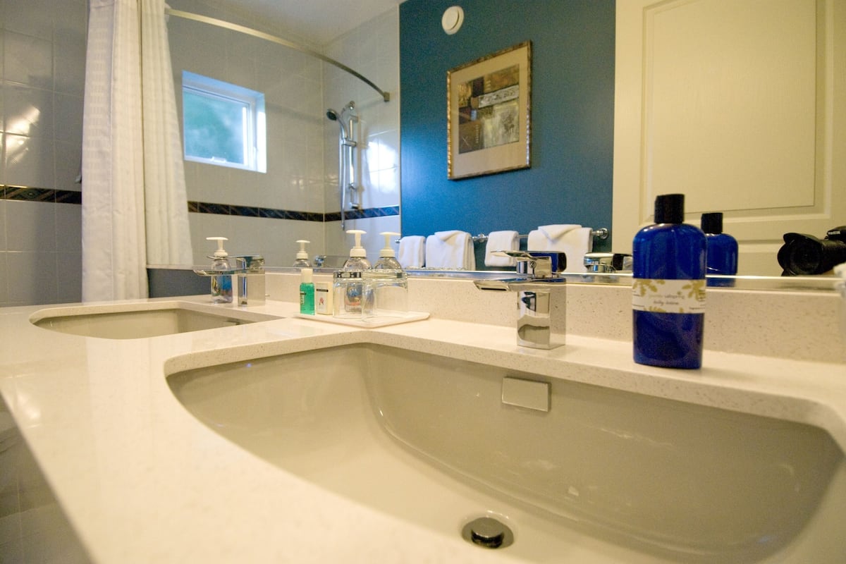 Deluxe-Suite, mit Bad (Bed and Breakfast) | Badezimmer