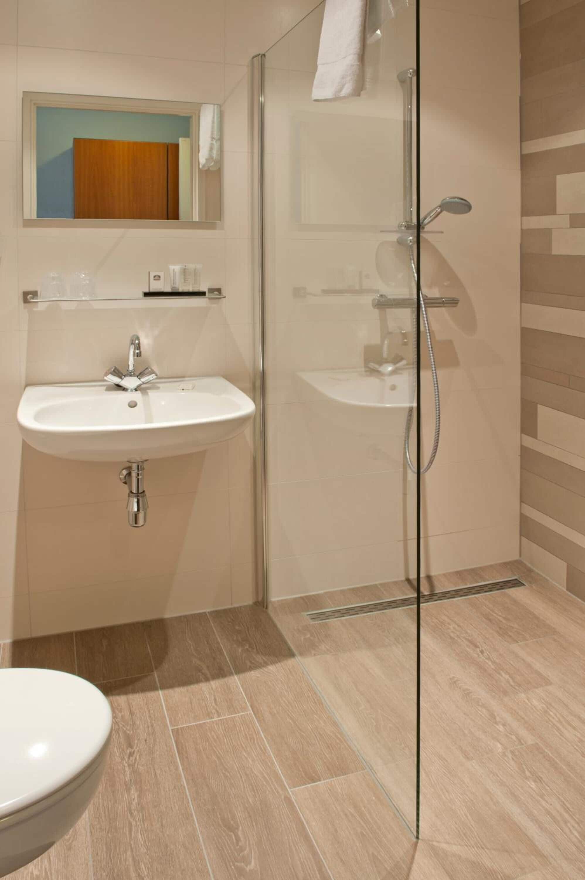 free toiletries, hair dryer, towels, soap