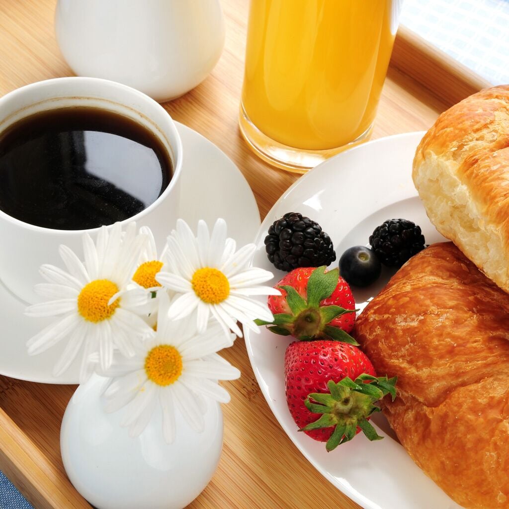 daily buffet breakfast (eur 12.50 per person)