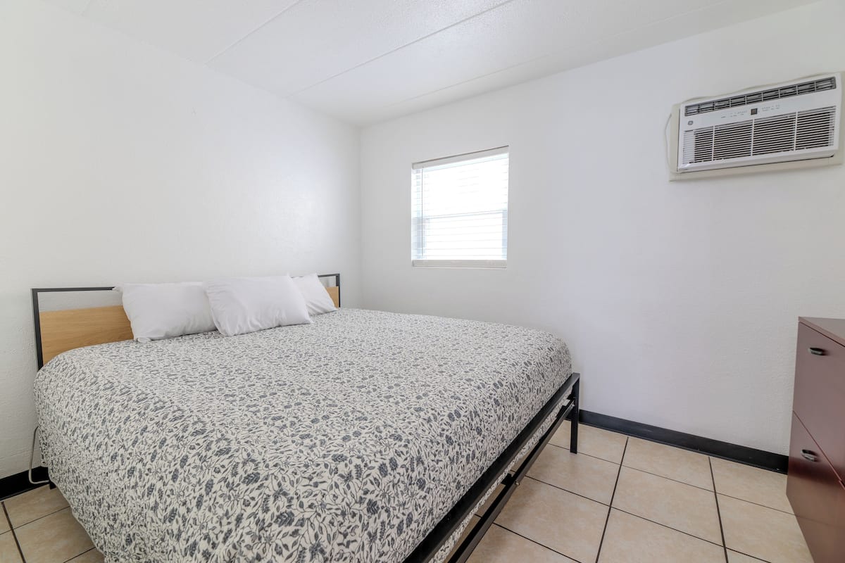 Hypo-allergenic bedding, individually decorated, individually furnished
