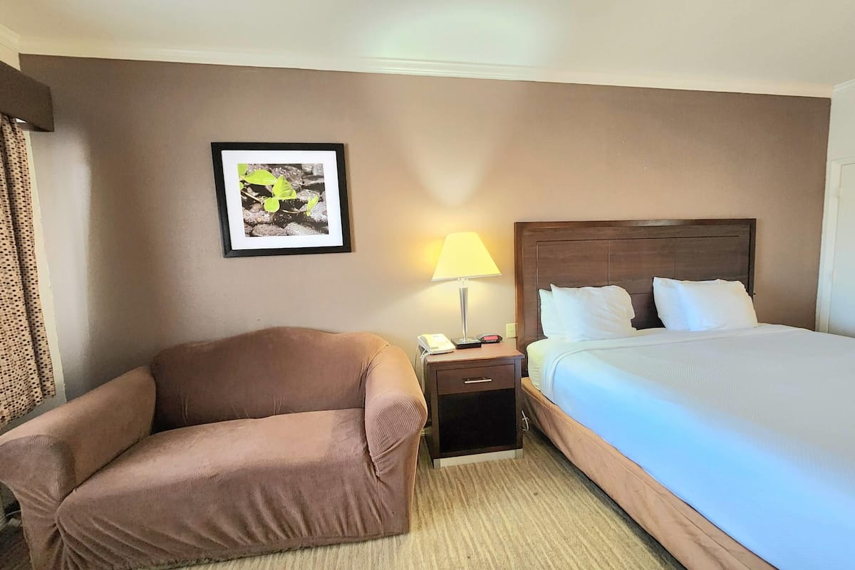 Habitación, 1 cama King size, para fumadores | Ropa de cama de alta calidad y caja de seguridad en la habitación