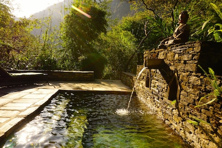 Outdoor pool. The Last Resort