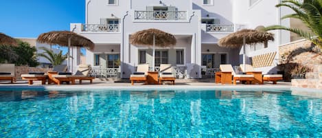 Double Room, Pool View | Pool | Outdoor pool, pool umbrellas, pool loungers