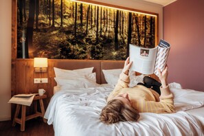 Hypo-allergenic bedding, in-room safe, individually decorated, desk - Torfhaus HARZRESORT (Clausthal-Zellerfeld)