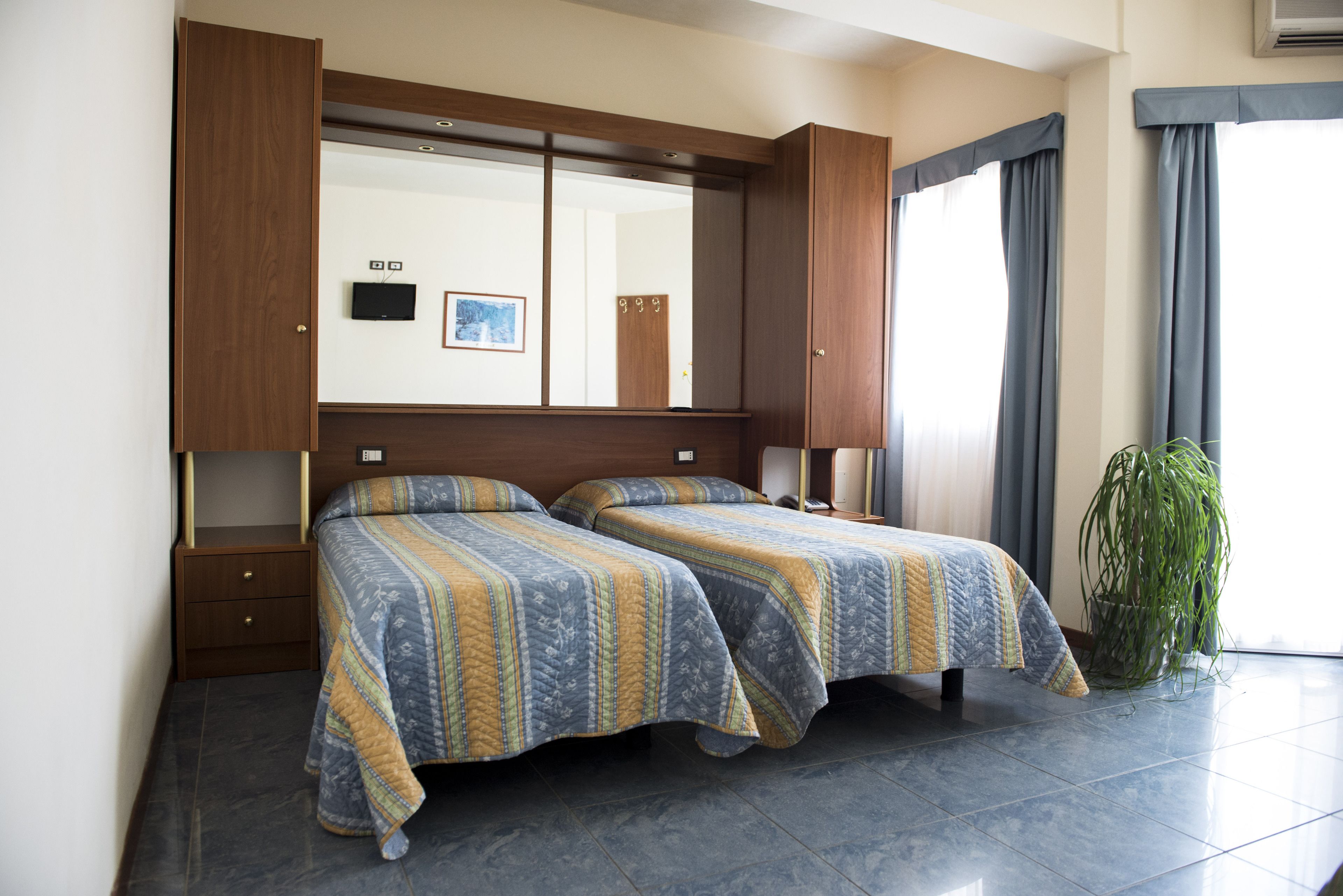 double or twin room | in-room safe, desk, blackout curtains, soundproofing