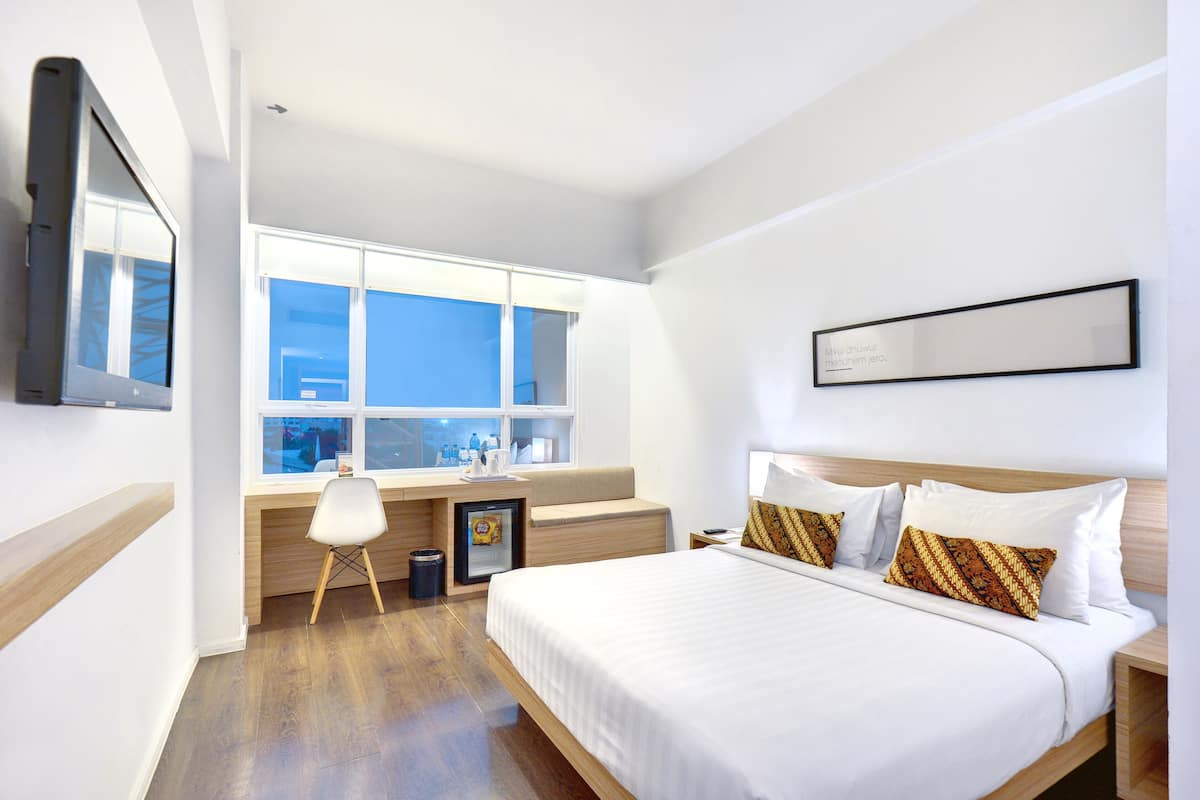 Superior-Doppelzimmer, 1 Queen-Bett | Hochwertige Bettwaren, Minibar, Zimmersafe, Schreibtisch
