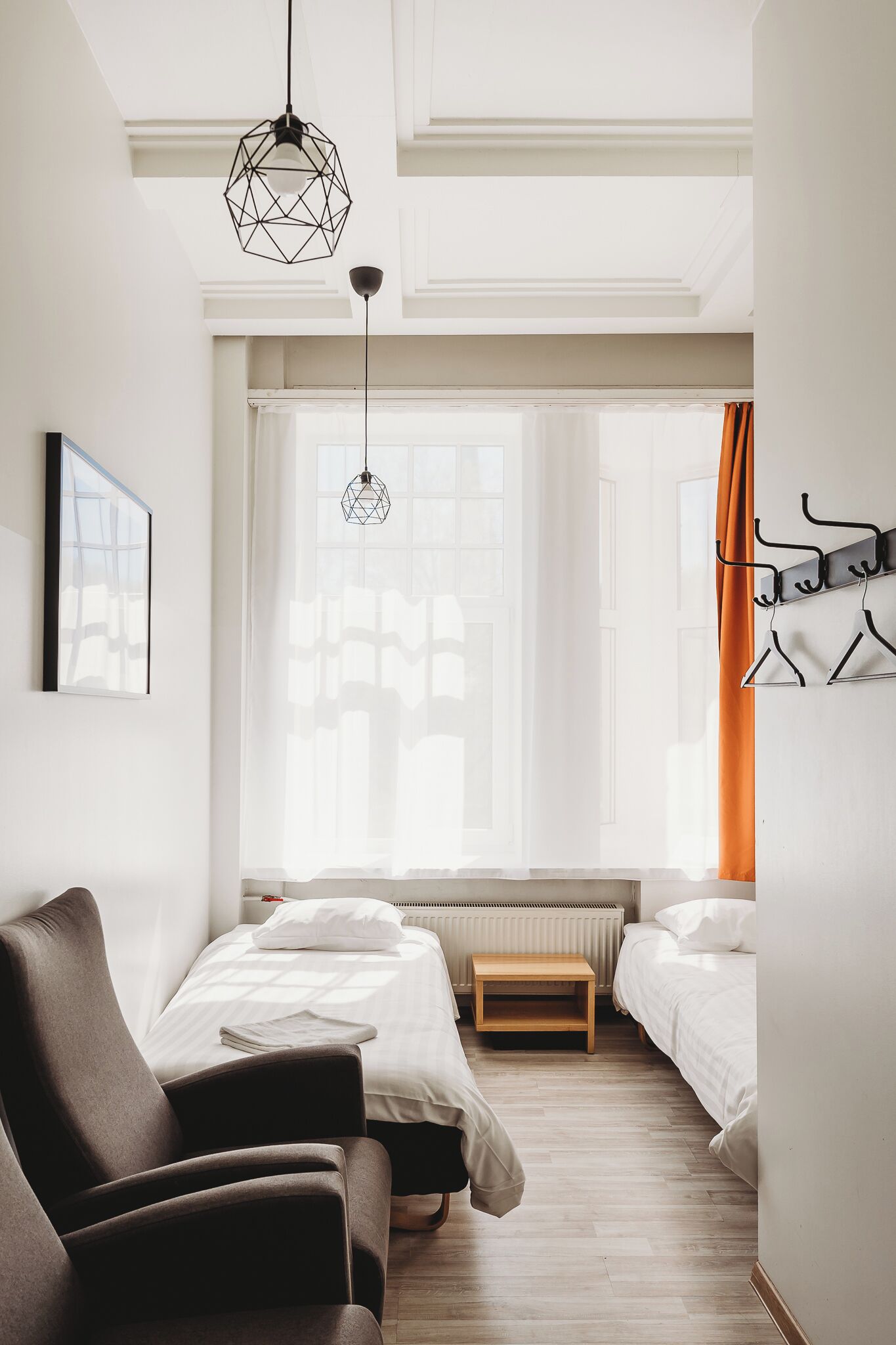 Chambre avec lits jumeaux