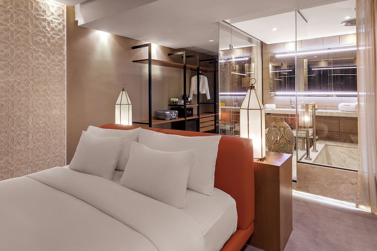 1 habitación, sábanas de algodón egipcio y ropa de cama hipoalergénica