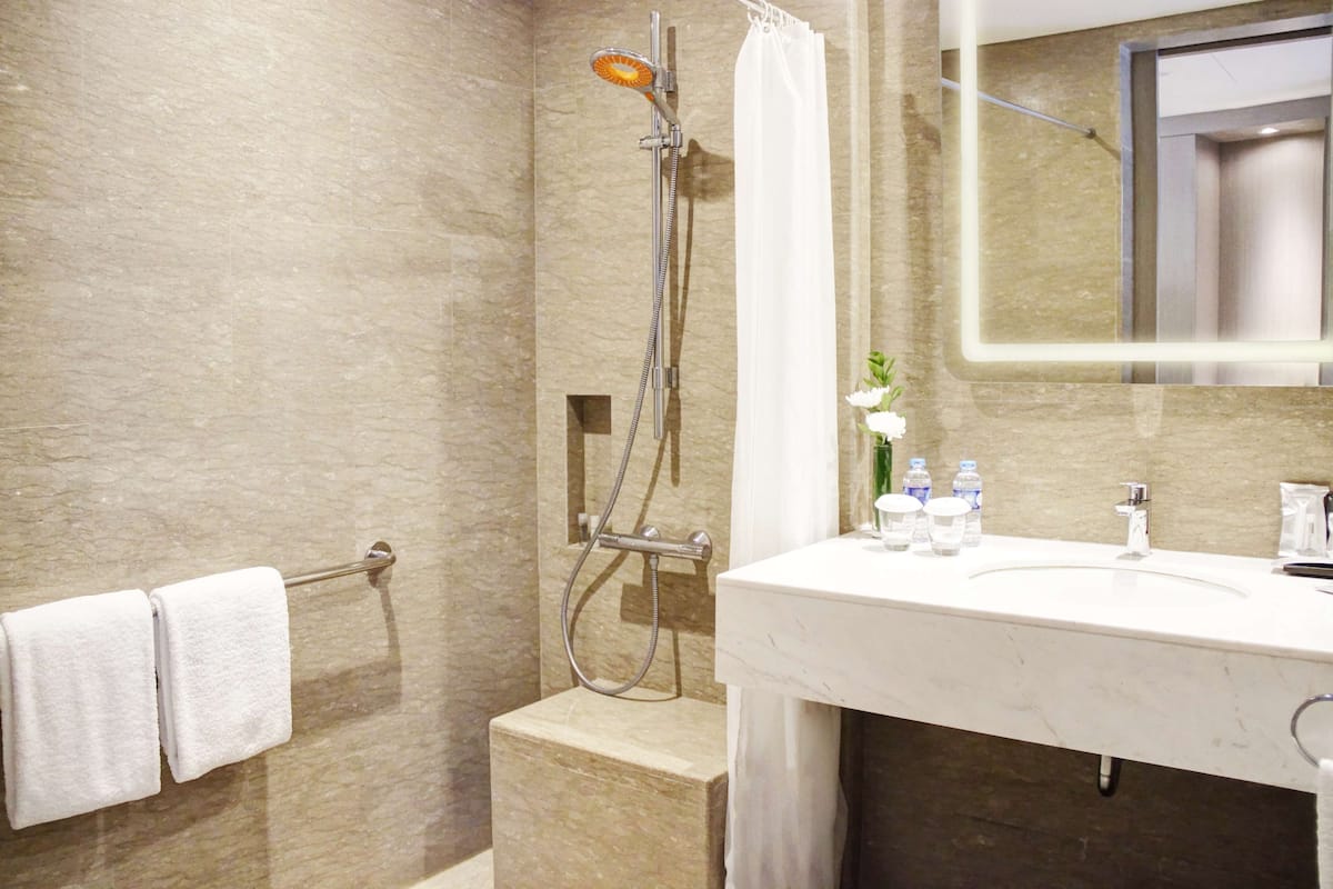 Room, Accessible | Bathroom shower