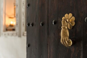 Entrada de la propiedad