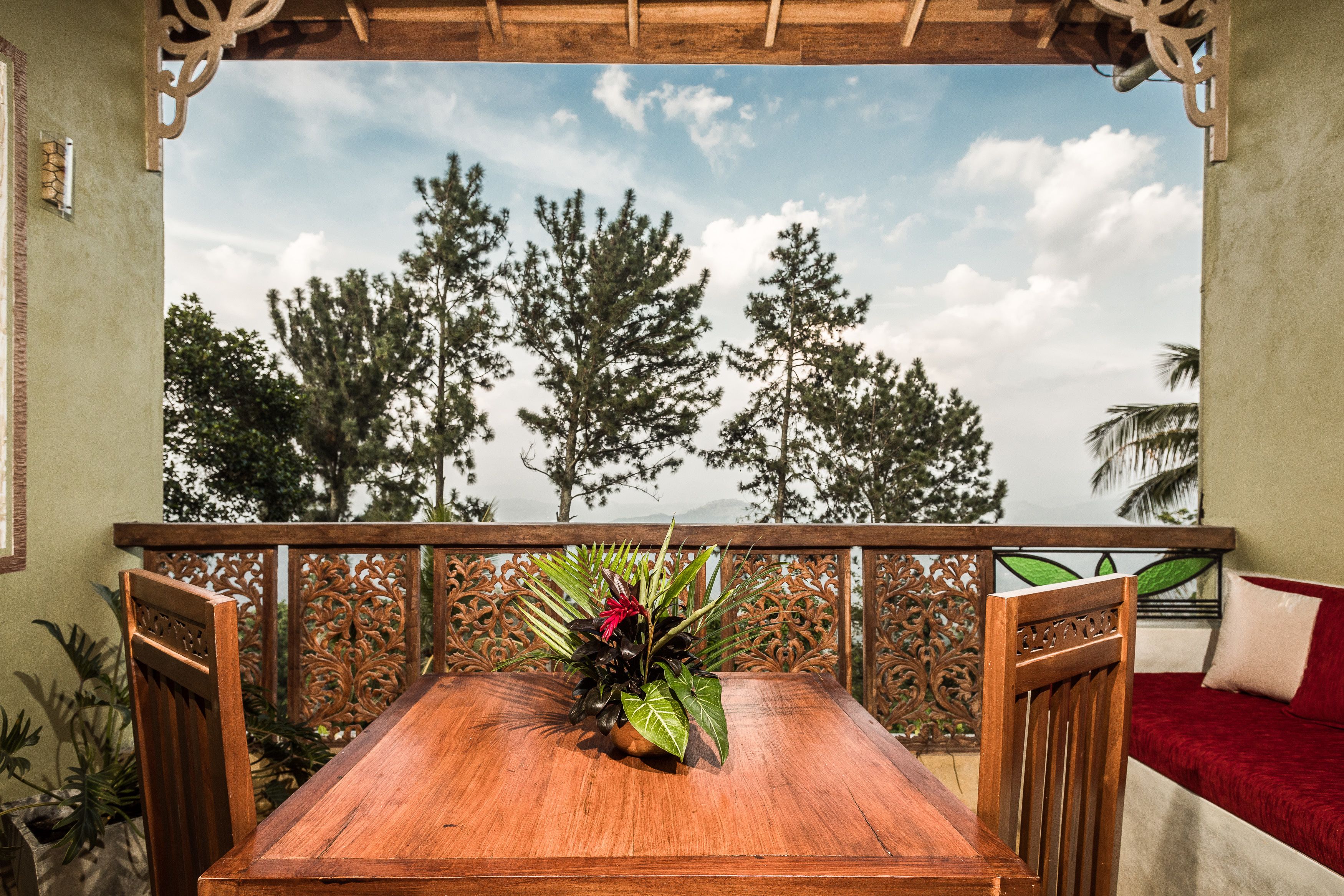 Deluxe-Zimmer | Blick vom Balkon