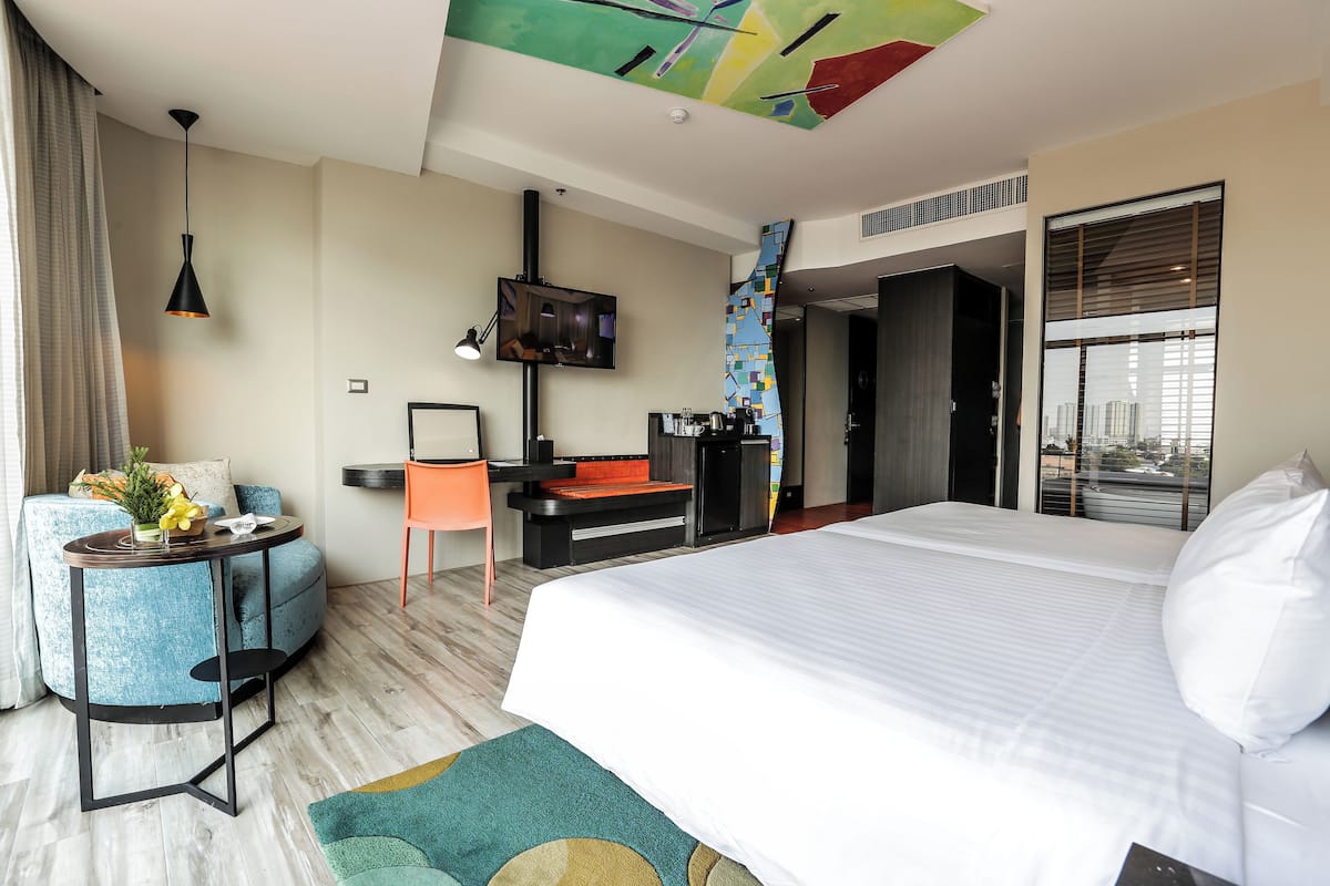 1 bedroom, minibar, in-room safe, desk