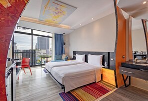 Deluxe 2 Singles | View from room - Siam@Siam Design Hotel Pattaya (Pattaya)
