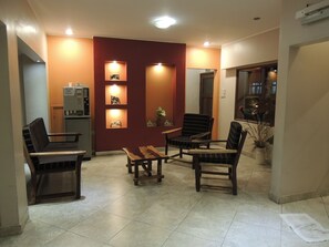 Zona de estar del vestíbulo