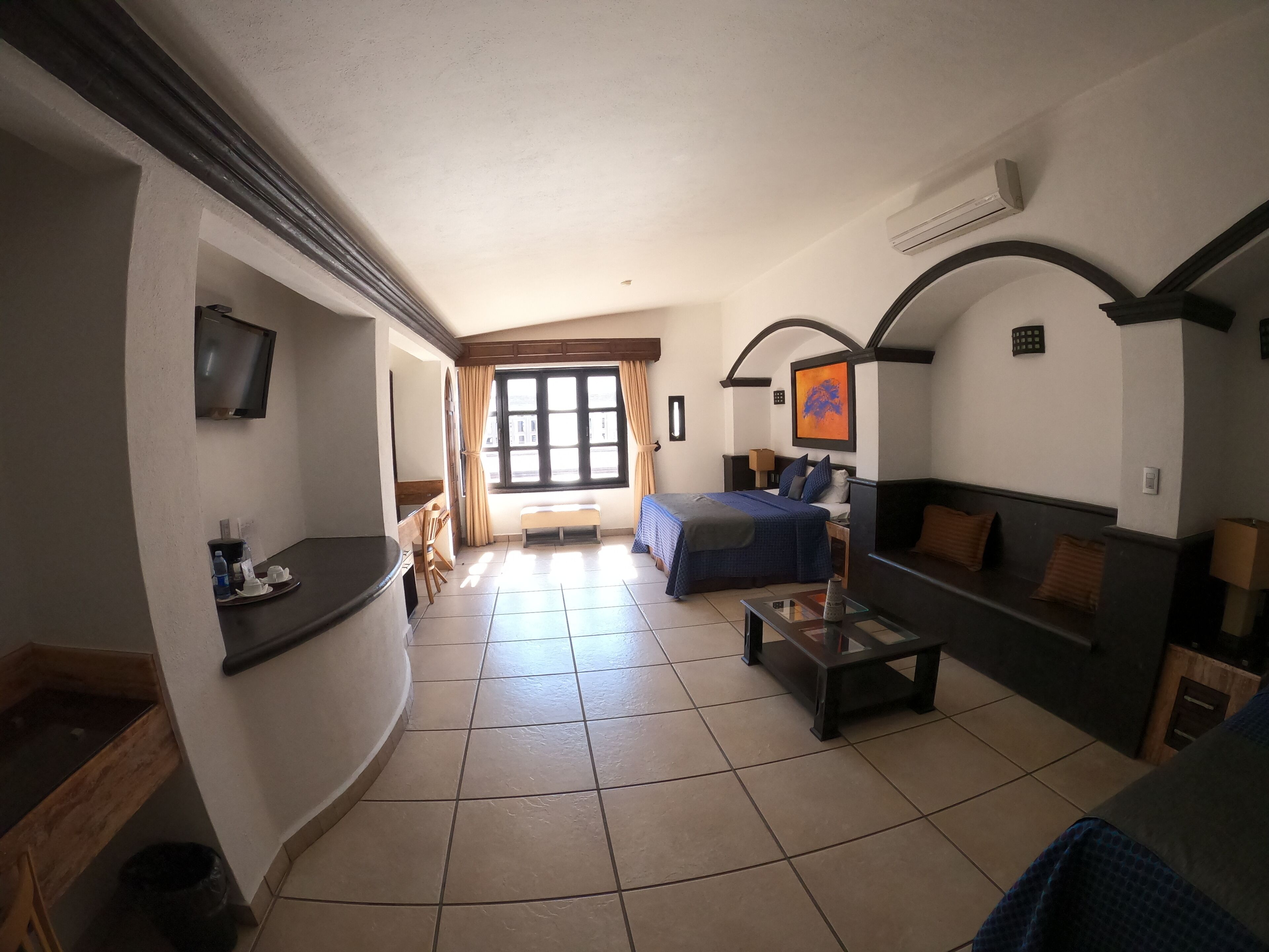 superior double room | in-room safe, desk, iron/ironing board, bed sheets