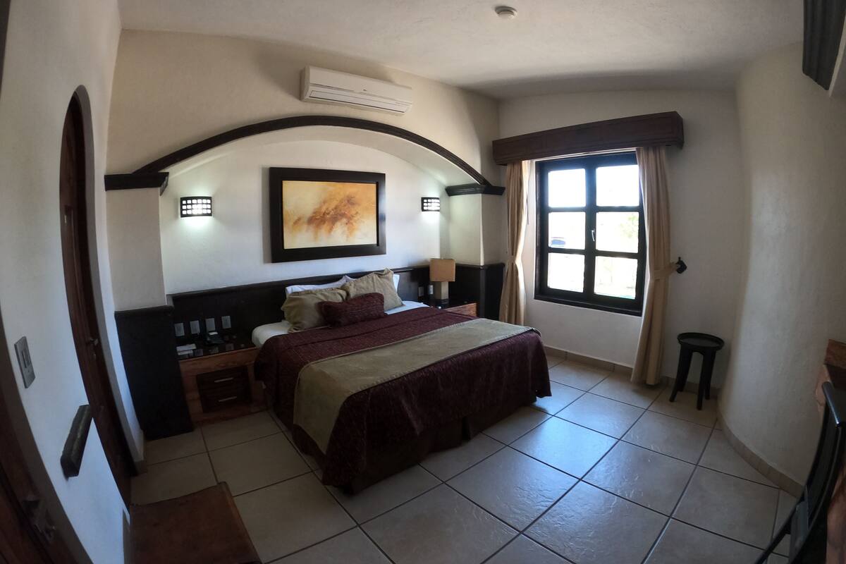 superior room | in-room safe, desk, iron/ironing board, bed sheets