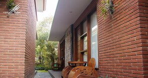 Quarto superior | Terraço/pátio