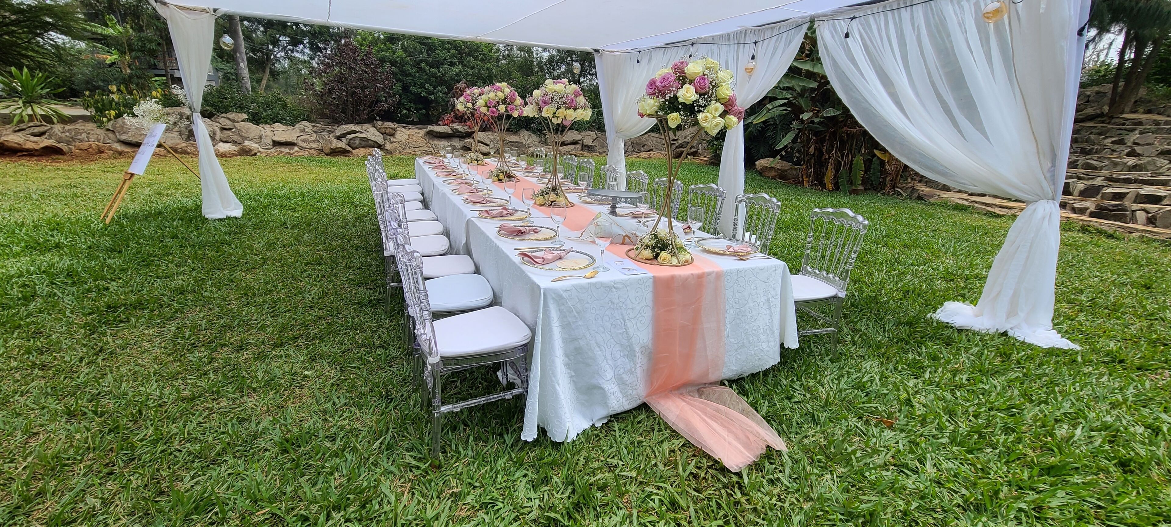 Bröllopsområde utomhus