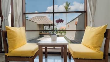 Villa Comfort, 1 camera da letto, piscina privata | Vista giardino