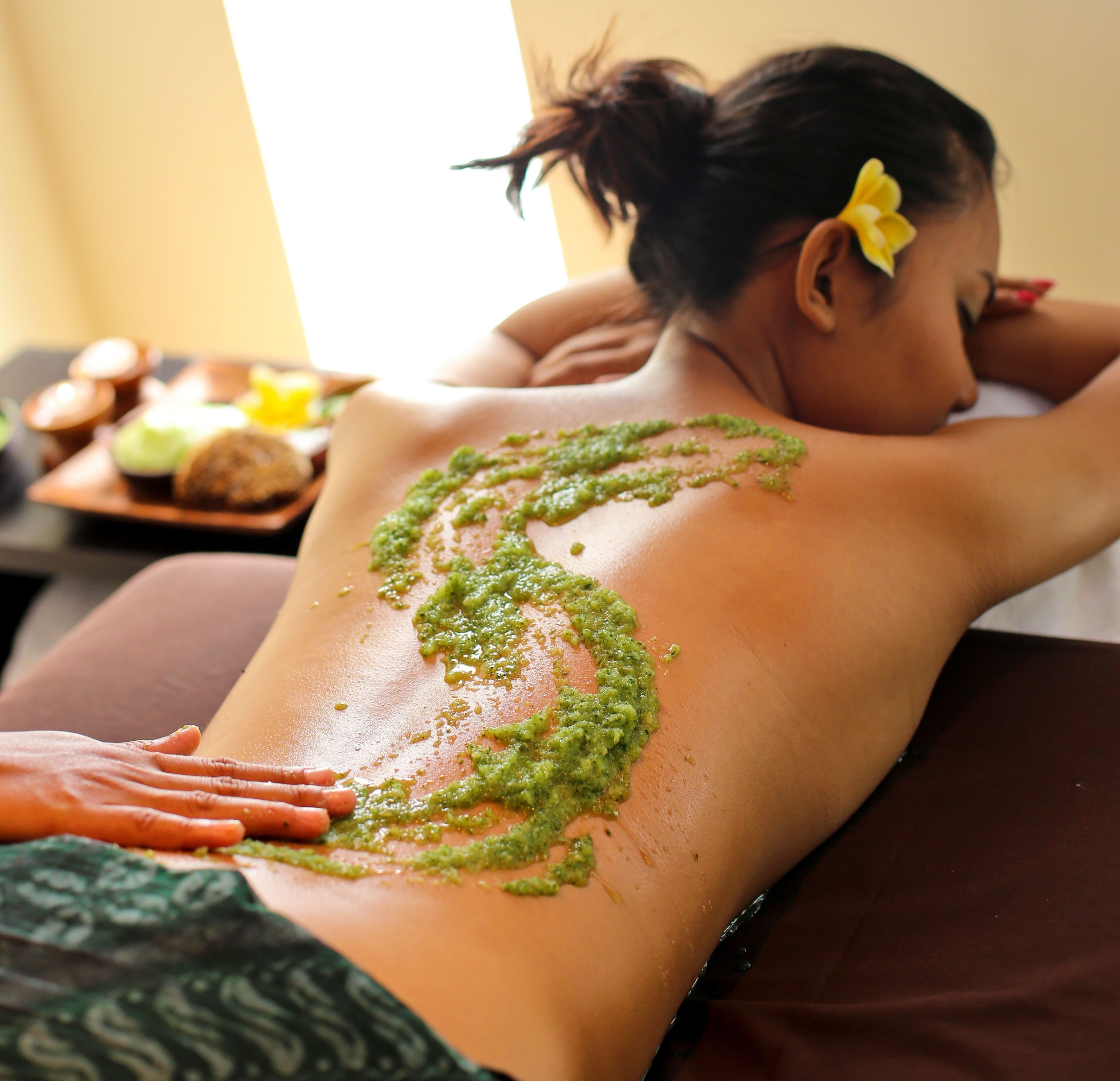 detox wraps, massage/treatment rooms