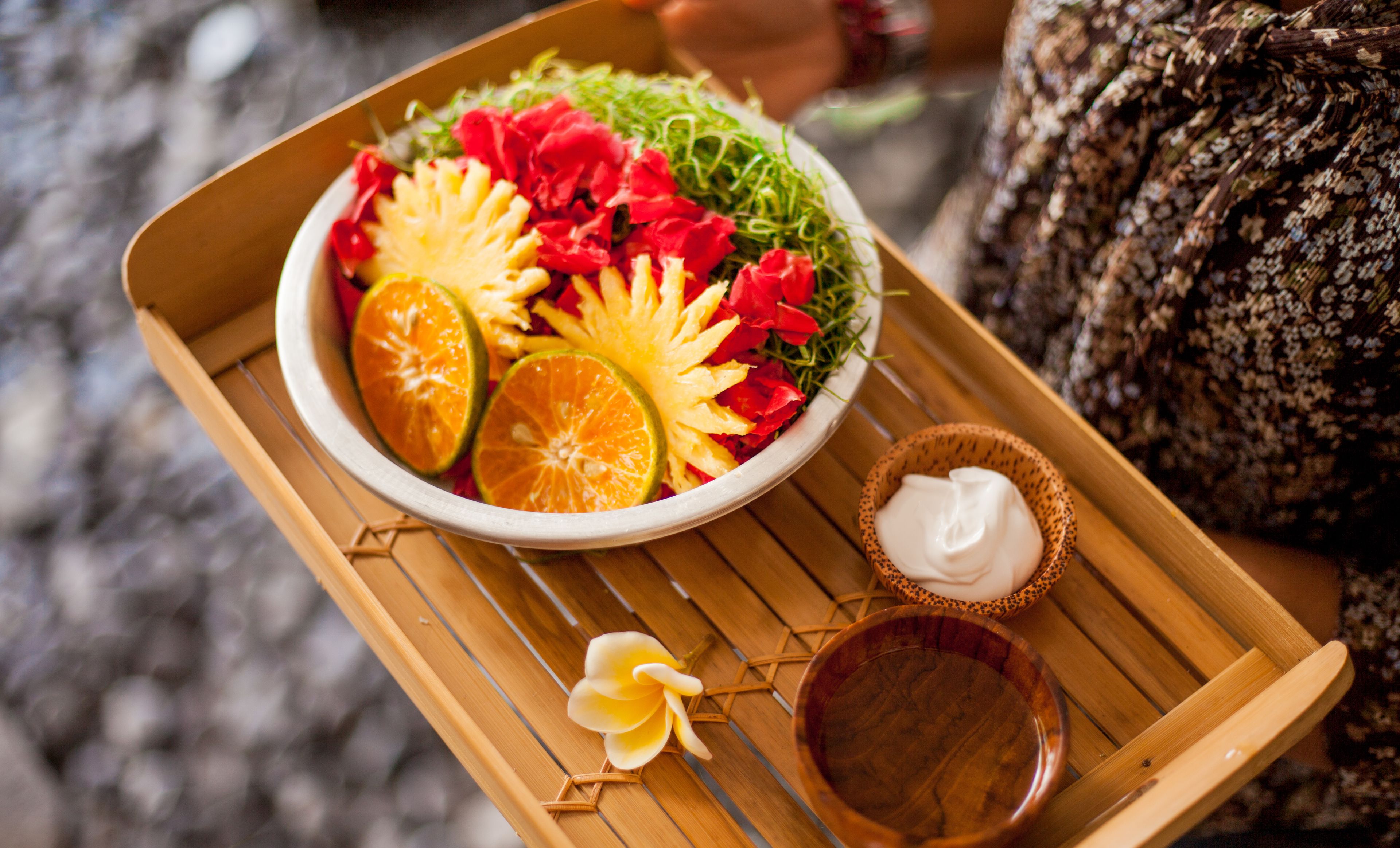 detox wraps, massage/treatment rooms