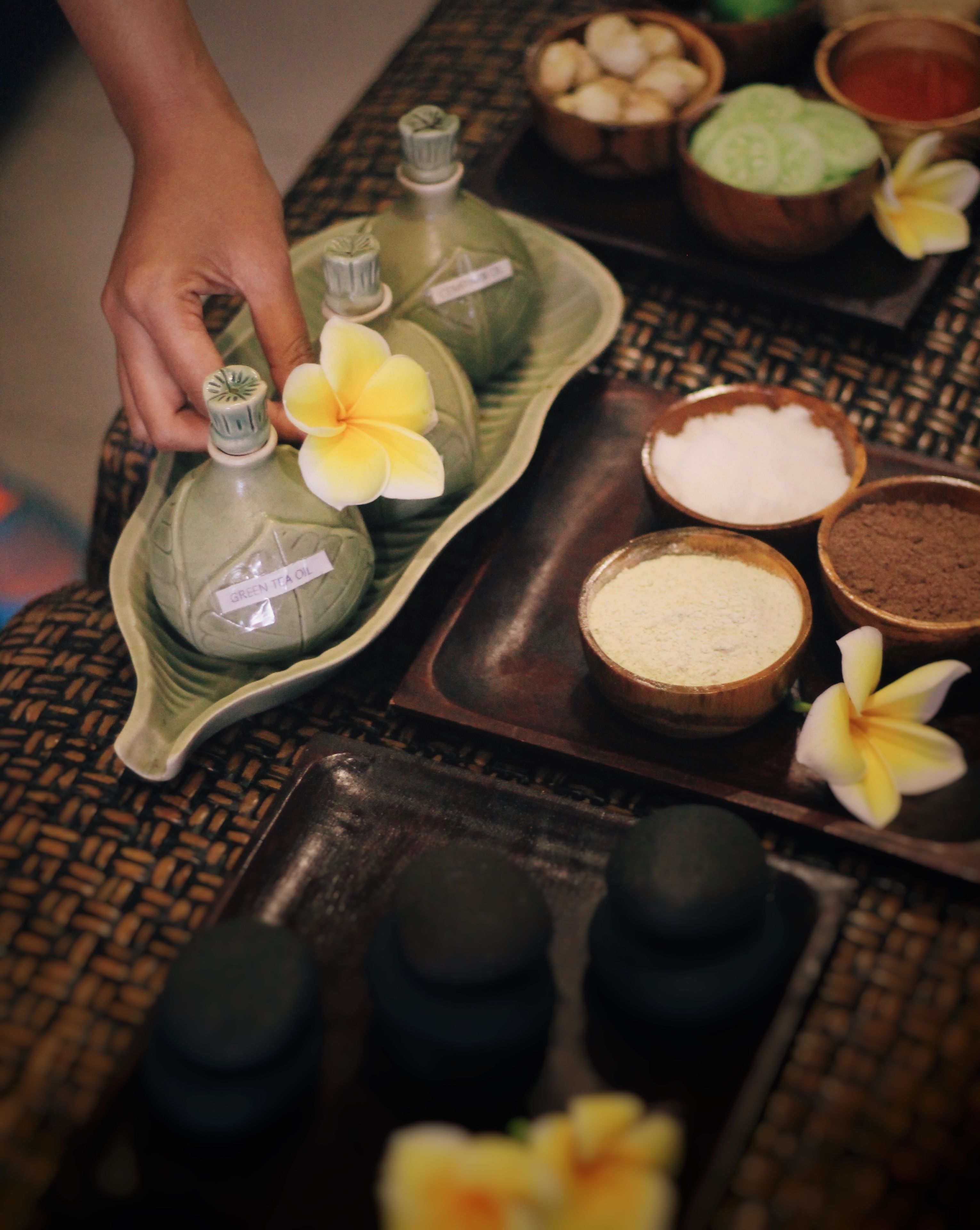 detox wraps, massage/treatment rooms