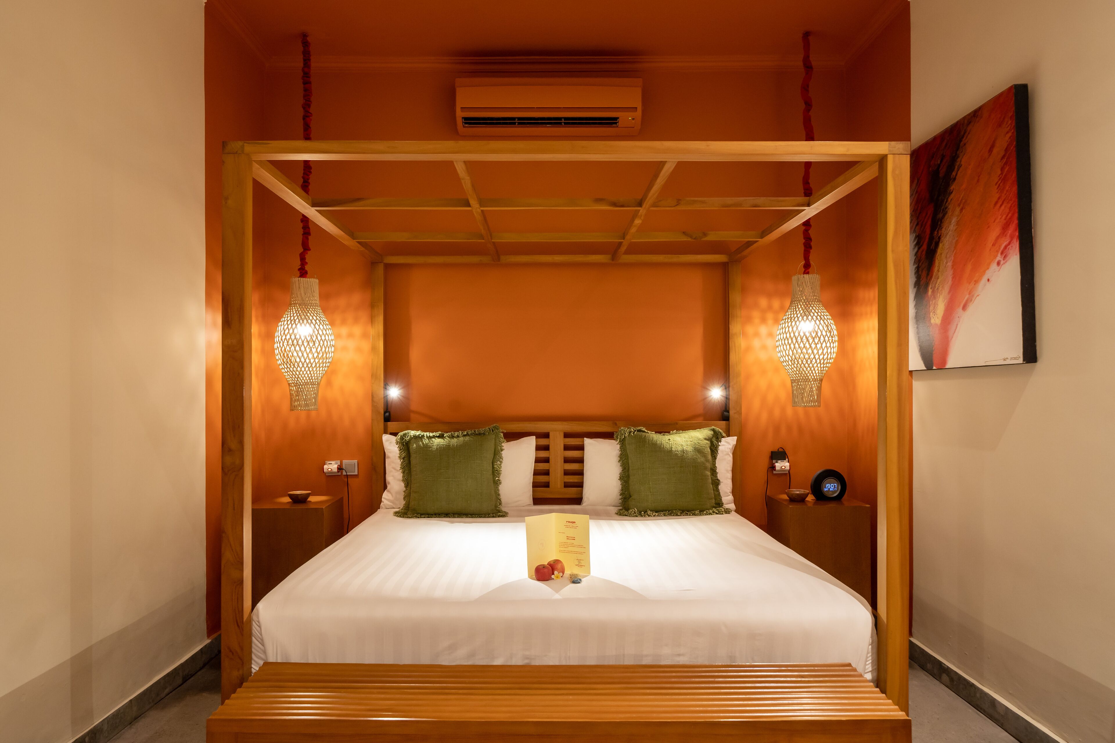 family villa | minibar, in-room safe, desk, blackout curtains