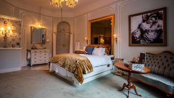 Premium bedding, minibar, in-room safe, laptop workspace