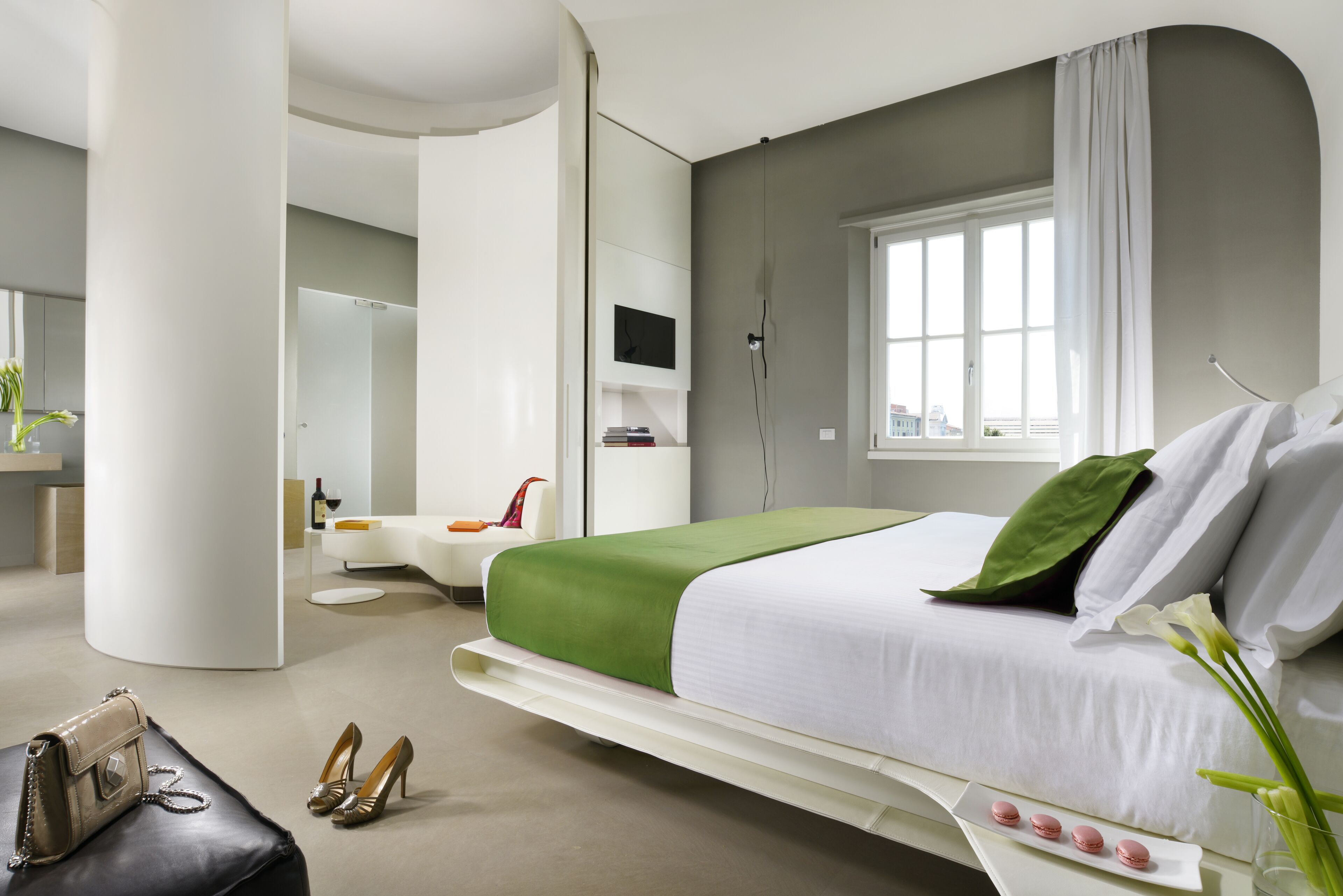 egyptian cotton sheets, premium bedding, down duvets, memory-foam beds