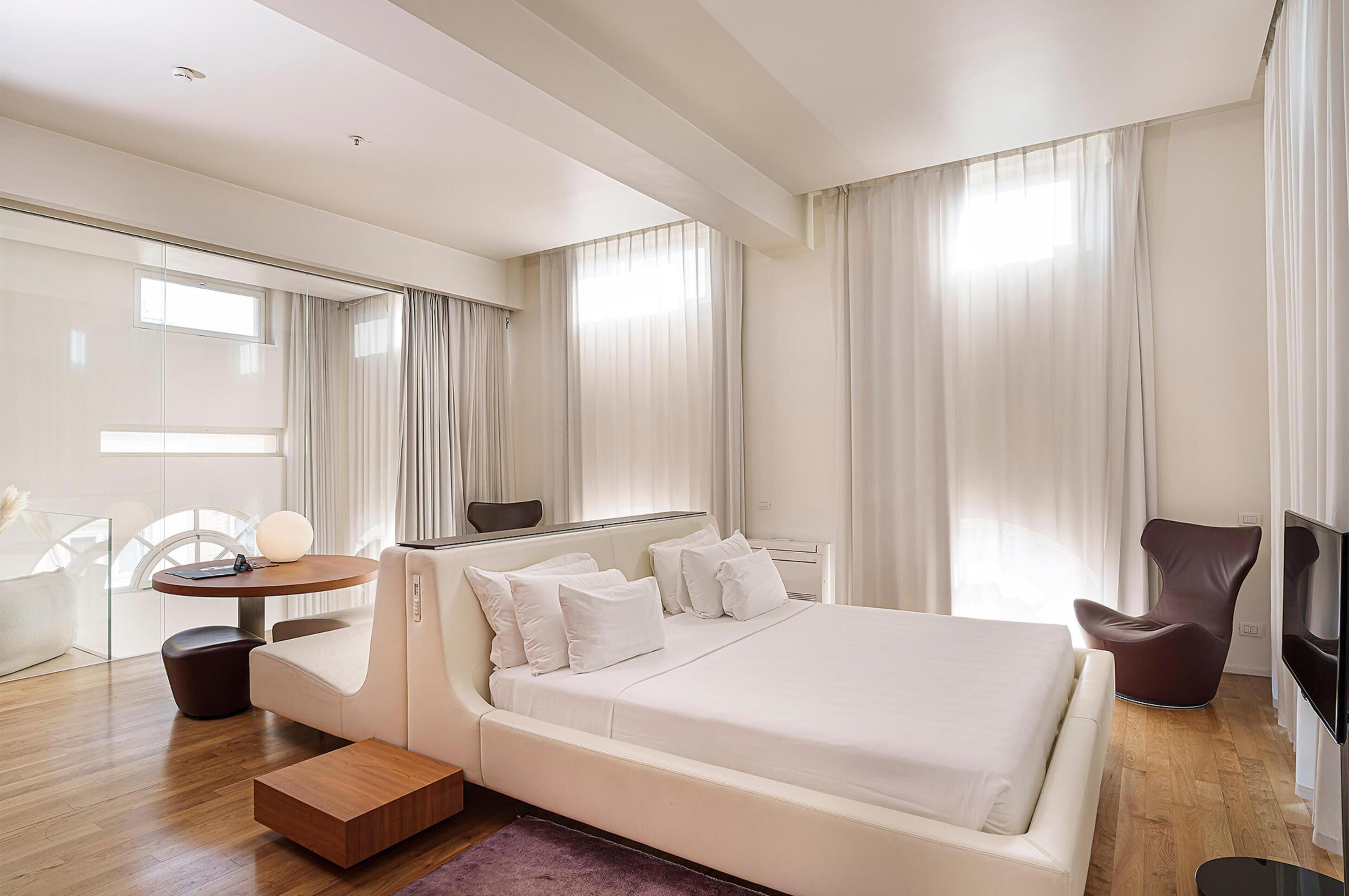Penthouse Suite | Biancheria da letto di alta qualità, copriletto in piuma