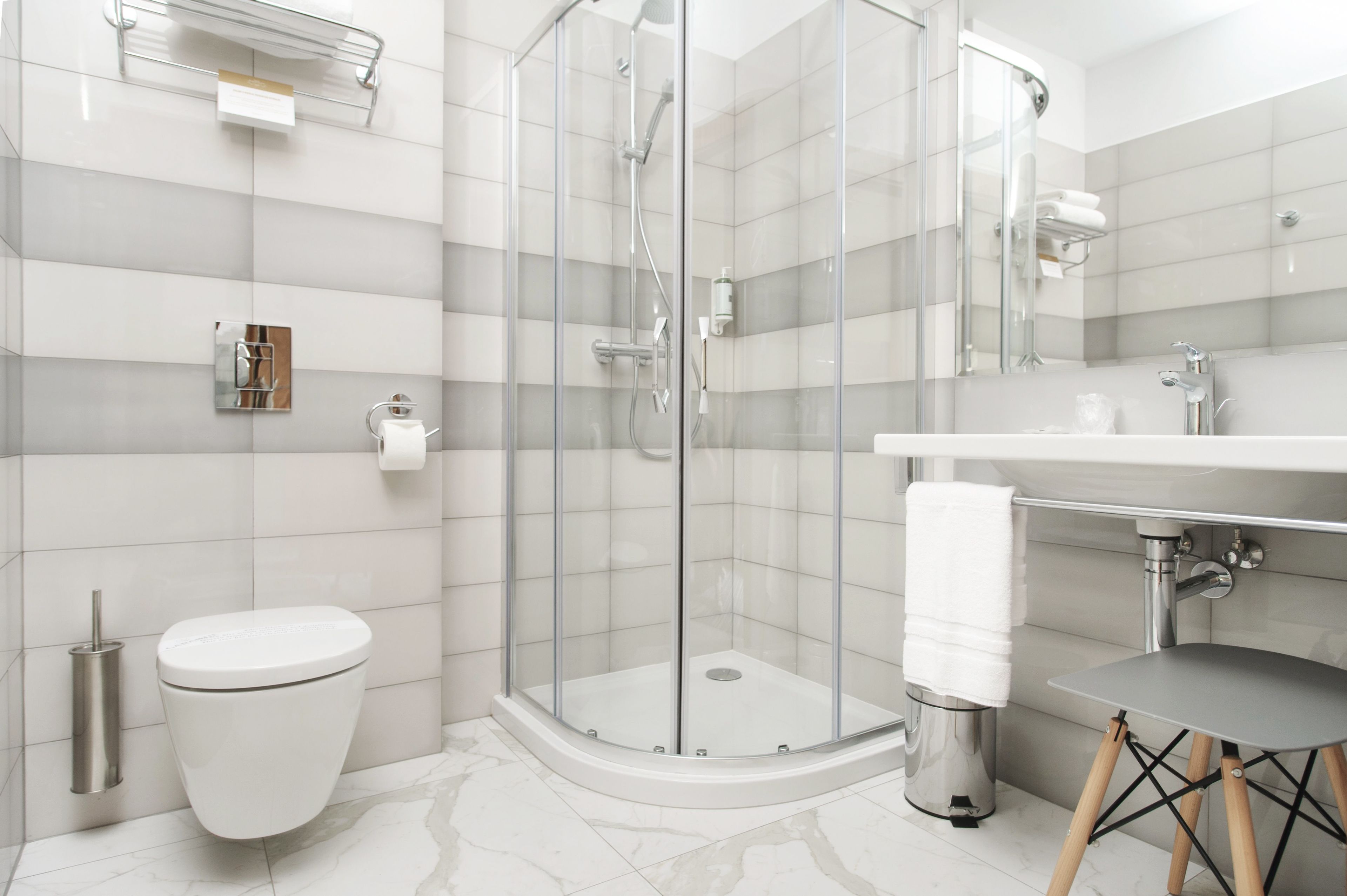 free toiletries, hair dryer, bathrobes, slippers