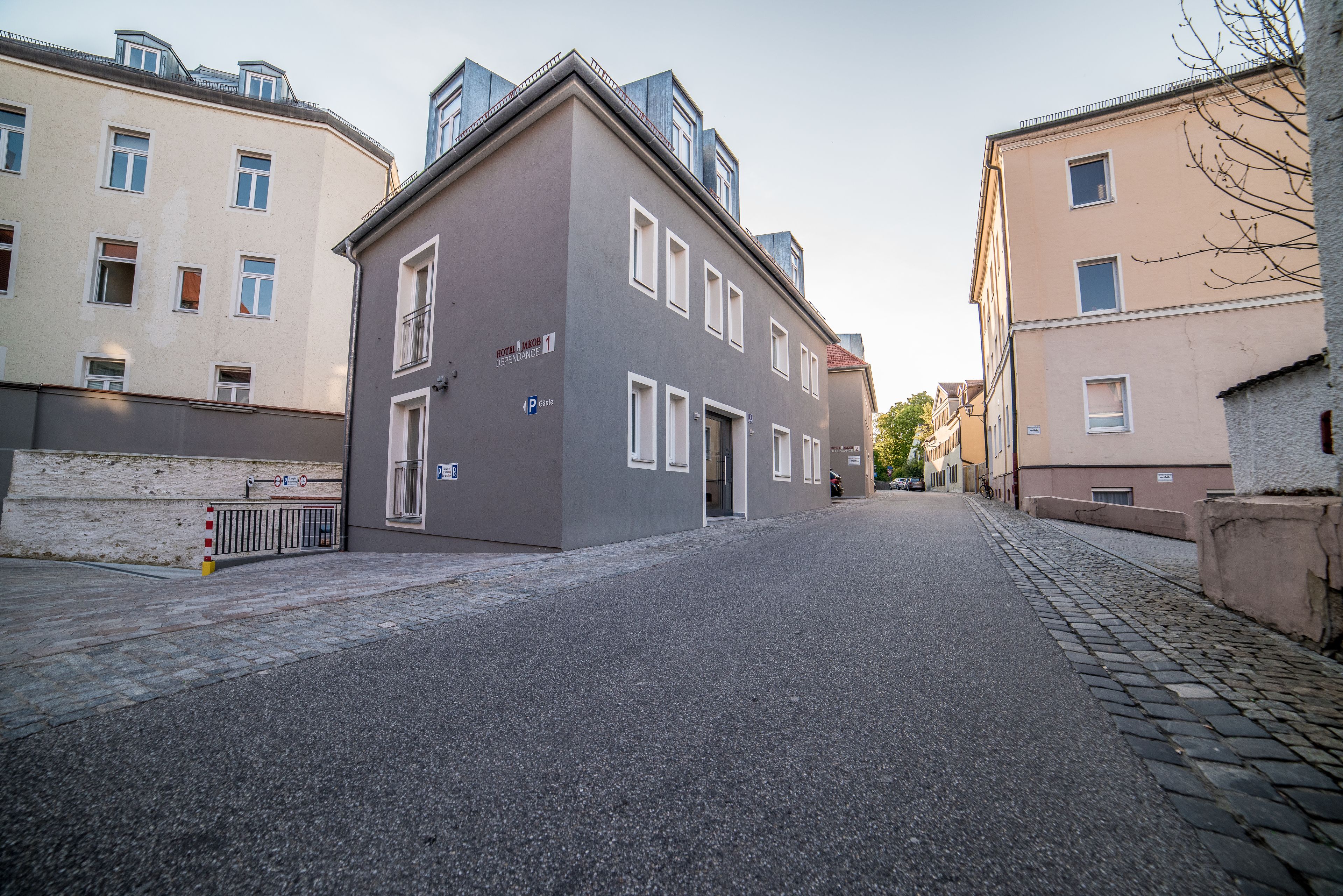 Blick von der Unterkunft