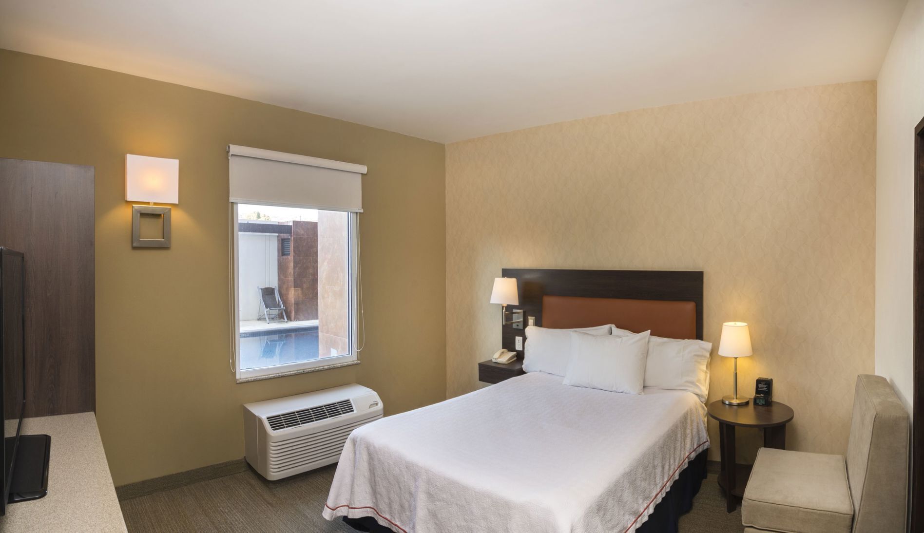 In-room safe, desk, laptop workspace, blackout curtains
