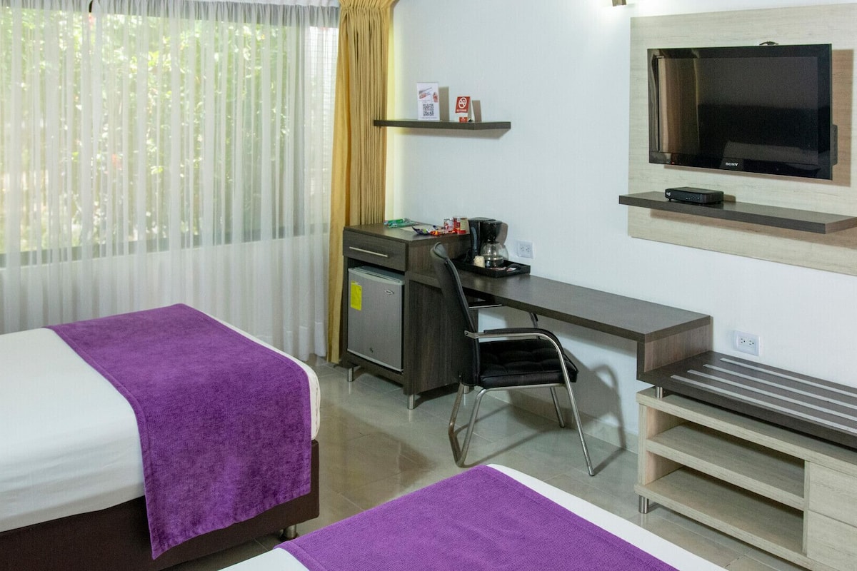 2 chambres, literie de qualité supérieure