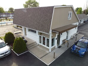 Entrada de la propiedad