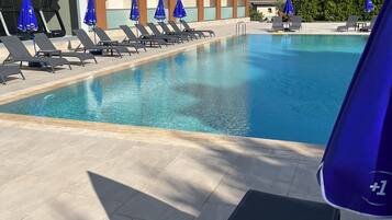 Seasonal outdoor pool