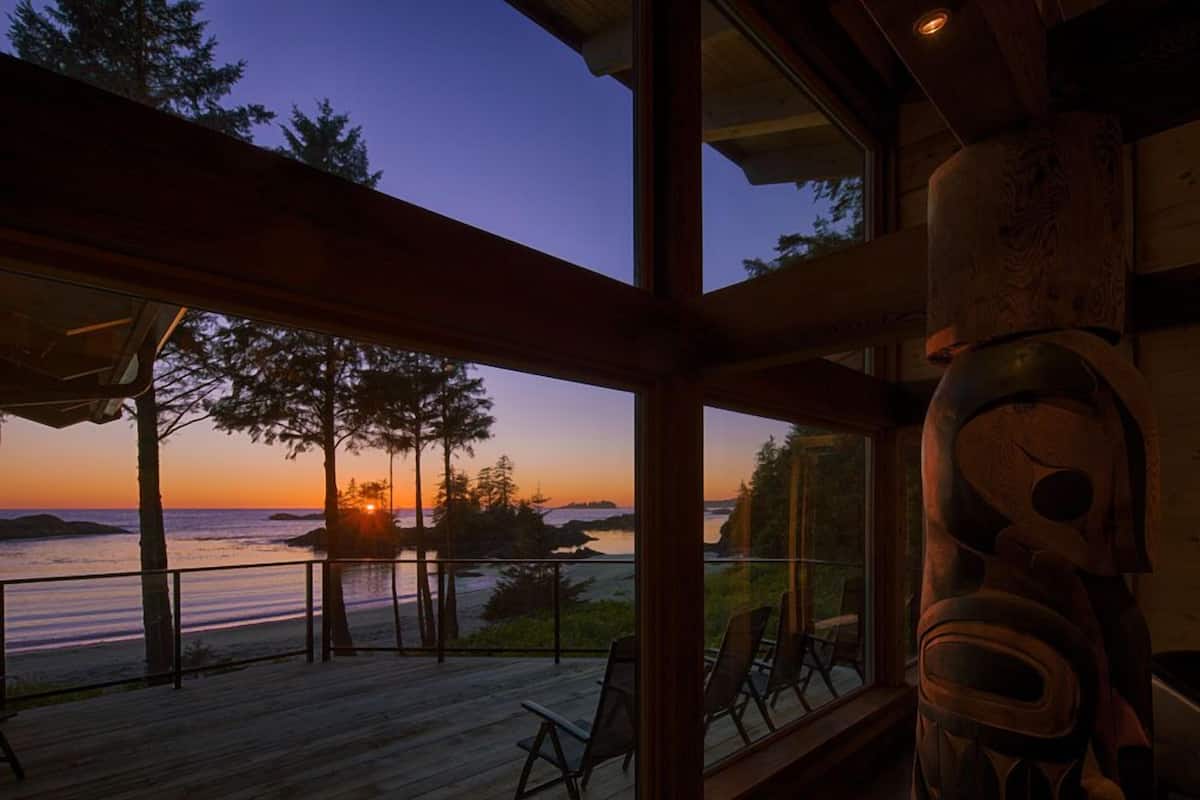 chalet, 2 bedrooms, beachfront | view from room