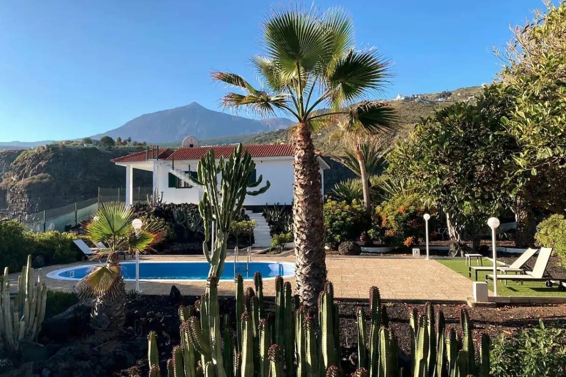villa, 2 bedrooms, sea view (balcón del teide) | down duvets, blackout curtains, free cots/infant beds, free wifi