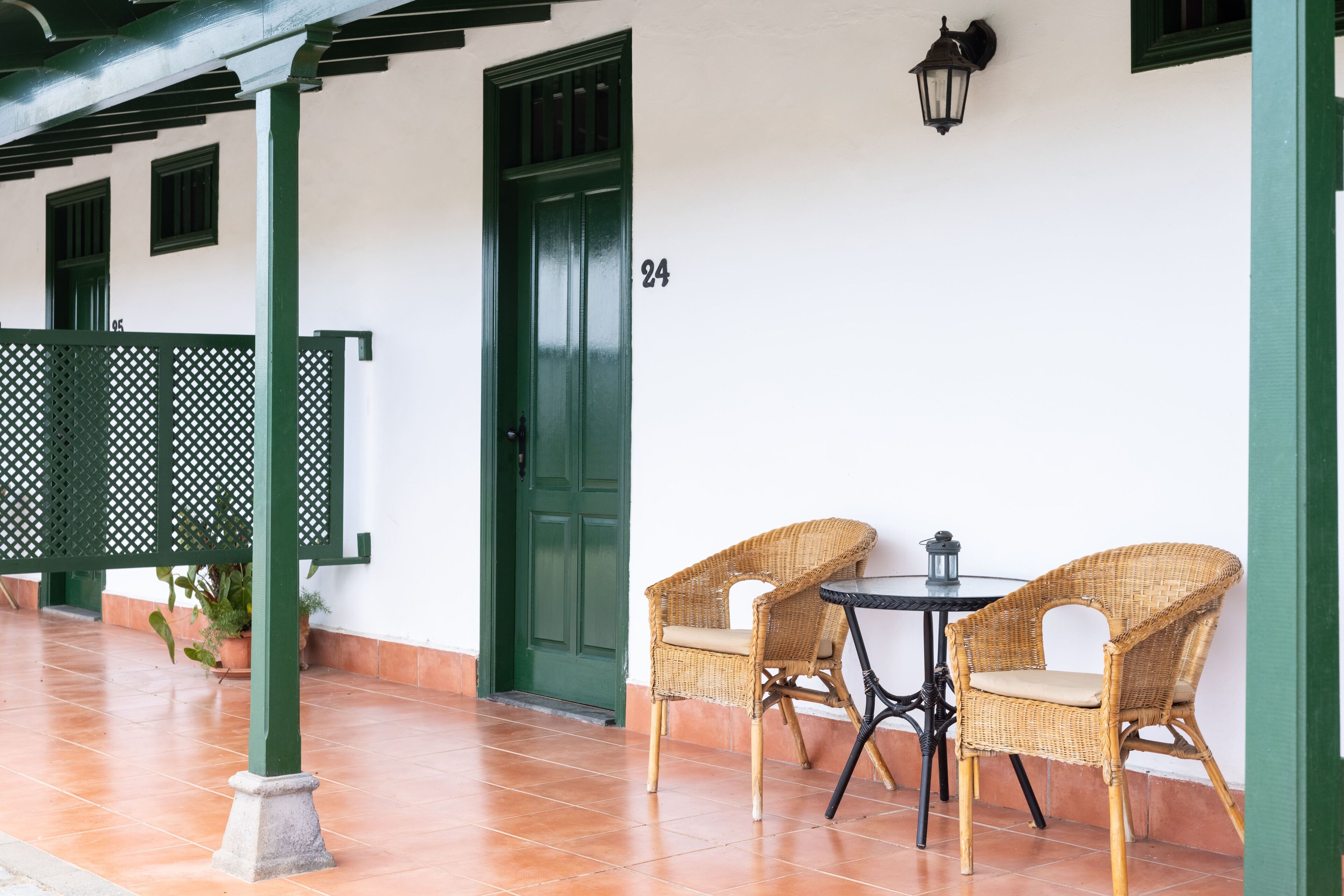 double room, annex building (bananera) | terrace/patio