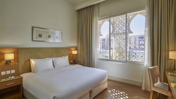 In-room safe, blackout drapes, iron/ironing board