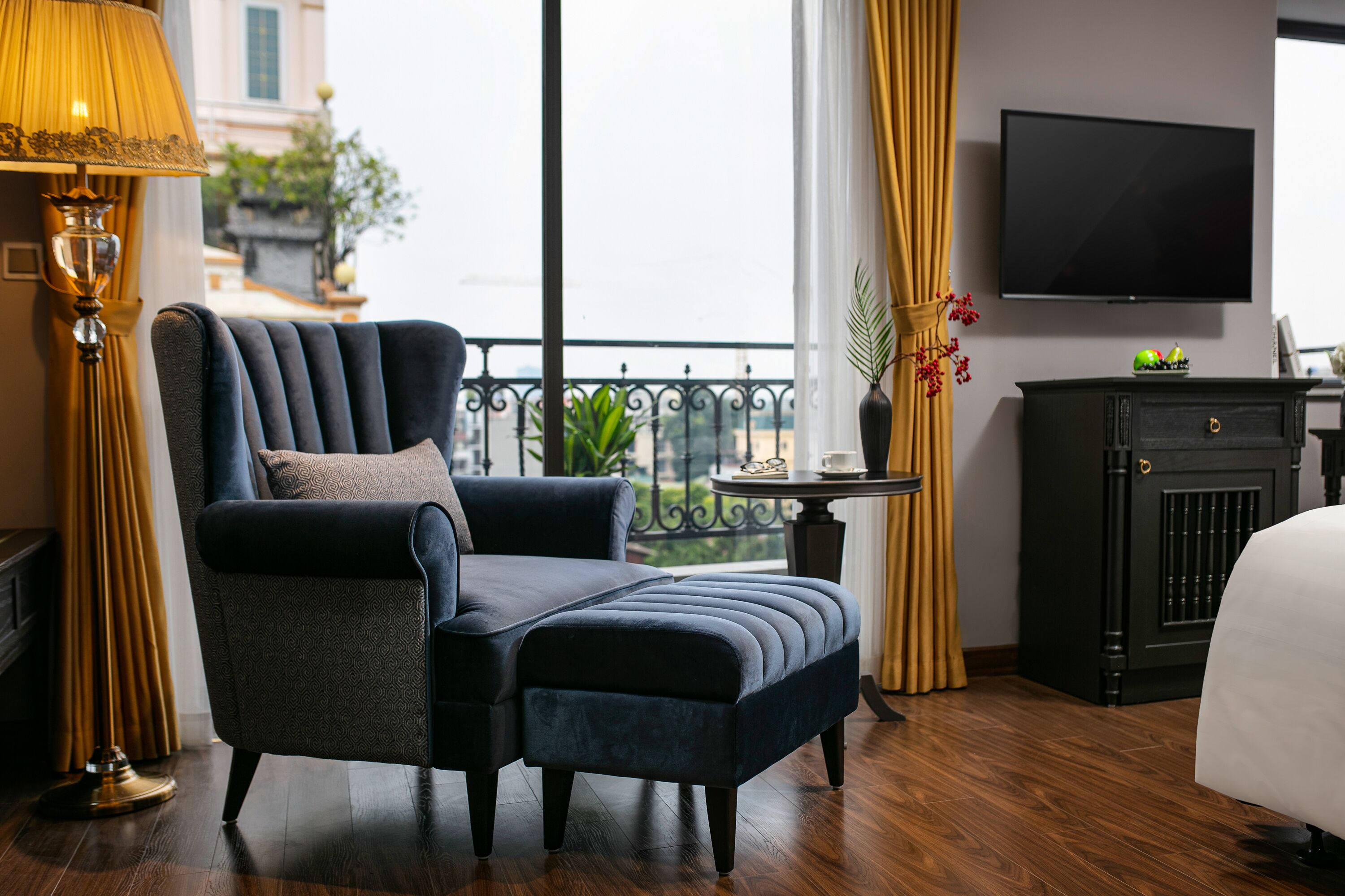 Chambre Double Exécutive, 1 très grand lit, vue ville