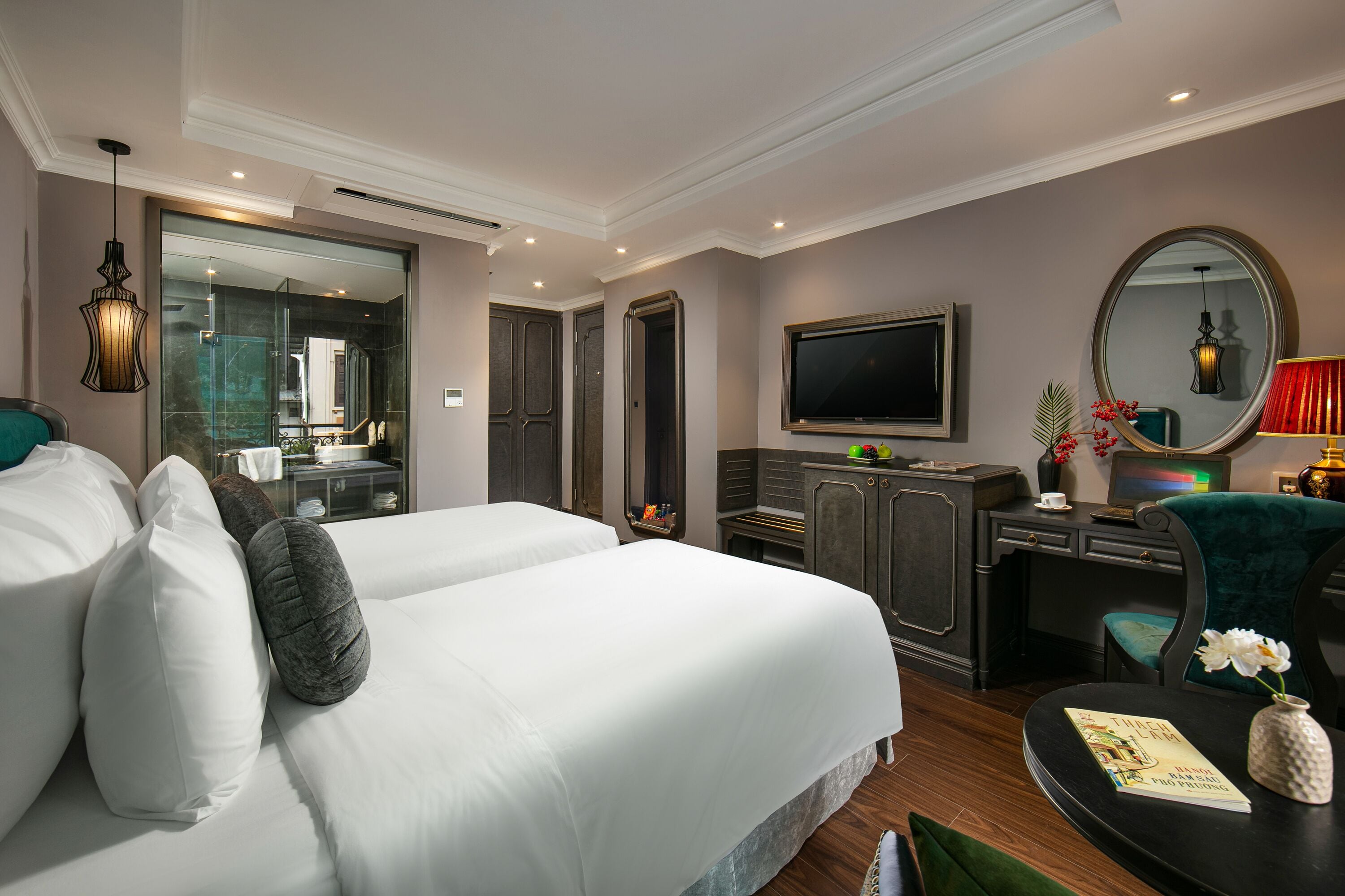 Deluxe Double or Twin Room, Courtyard View