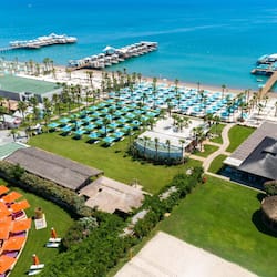 Privatstrand, weißer Sandstrand, Cabañas (gegen Gebühr), Liegestühle